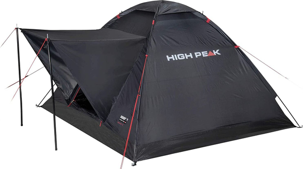 Fotoja e Tendë High Peak Beaver 3, 200x180x120 cm, e zezë