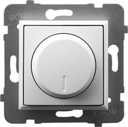 Fotoja e Dimmer universal Ospel Aria, për ngarkesa inkandeshente, halogjene dhe LED,	ŁP-8UL2/m/00 , i bardhë