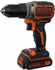 Fotoja e Burmashinë Black&Decker BL186KB 18 V 2 x 1,5 Ah bateri, Picture 1