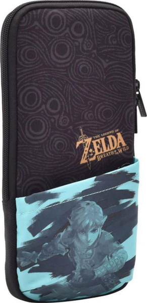 Fotoja e Mbrojtëse Hori Slim Pouch Zelda për Nintendo Switch, e zezë