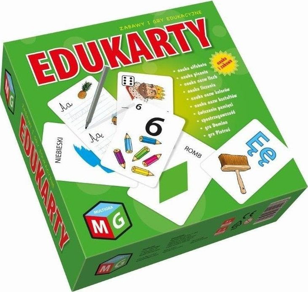 Fotoja e Lojë edukatike me karta Multigame Edukarty