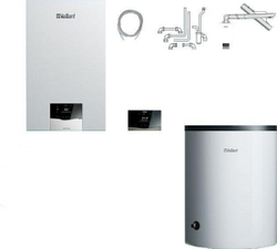 Fotoja e Bojler Vaillant VC 20CS/1-5 ecoTEC, VIH R 150/6 B, 20 kW, 230 V, i bardhë