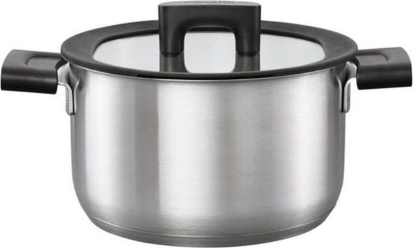 Fotoja e Tenxhere Fiskars FS1052240, 3.5 l, 20 cm, e argjendtë