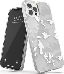Fotoja e Mbrojtëse Adidas OR SnapCase Camo për iPhone 12/12 Pro, e bardhë