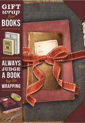 Fotoja e Letër mbështjellëse IF Gift Wrap Vintage Books