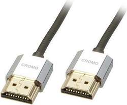 Fotoja e Kabllo HDMI-HDMI Lindy, 1 m, e argjendtë