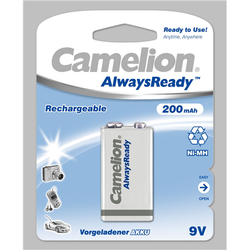 Fotoja e Bateri e rikarikueshme Camelion Always Ready, 9V Block, 200 mAh