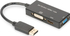 Fotoja e Komvertues Digitus DisplayPort - HDMI - D-Sub (VGA) - DVI, i zi, Picture 1