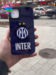 Fotoja e Këllëf i personalizueshëm Dhuro Dhurate Inter, sublimim, silikon, i zi