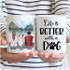 Fotoja e Gotë e personalizueshme Dhuro Dhurate, porcelan, e bardhë, 400 ml, Picture 5