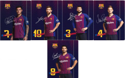 Fotoja e Dosje elastike Astra FC Barcelona Barca Tifoz 7