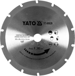 Fotoja e Disk gërryes Yato, 185x14x20 mm