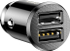 Fotoja e Karikues makine Baseus Grain, 2x USB 5V 3.1A, i zi, Picture 1