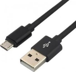Fotoja e Kabllo mikro USB EverActive CBB, 1.2MB, 1.2 m, e zezë