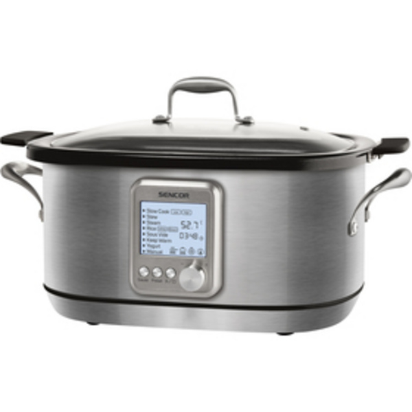 Fotoja e Tenxhere për gatim të ngadaltë Sencor SPR 7200SS, 1250W, 5L, e argjendtë