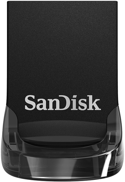 Fotoja e USB SanDisk Ultra Fit, 256GB, e zezë