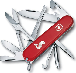 Fotoja e Thikë xhepi Victorinox Fisherman, e kuqe