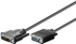 Fotoja e Kabllo Goobay DVI-I - D-Sub (VGA), 1m, i zi, Picture 1