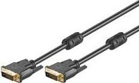 Fotoja e Kabllo Wentronic (93110), DVI-D - DVI-D S/S, 2m, e zezë