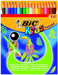 Fotoja e Set ngjyra BIC KIDS TROPICOLORS2, 18 copë