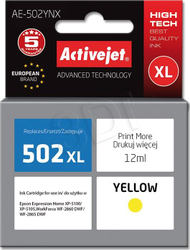 Fotoja e Ngjyrë për printer Activejet Ink AE-502YNX, e verdhë