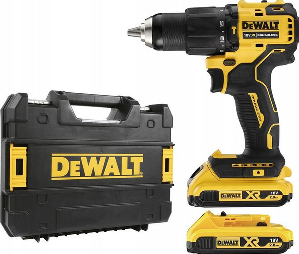 Fotoja e Kaçavidë pa kabllo Dewalt DCD709D2T, 18V, 2x 2Ah