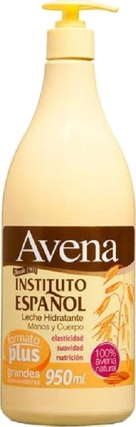 Fotoja e Hidratues për duar dhe trup Instituto Español Avena Liche Losion, 950ml