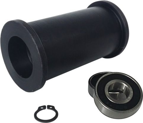 Fotoja e Rrotull Glob Swivel, për lidhjen GS02-00, e zezë