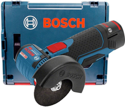 Fotoja e Makinë prerëse Bosch GWS 12V-76 L-BOXX, 12V, e kaltër/ e zezë