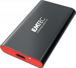 Fotoja e Disk SSD Emtec SSD X210 Elite 1TB, e zezë/e kuqe