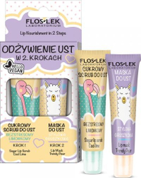 Fotoja e Set kujdesi per buze Floslek FLOS*LIP CARE VEGE Duo