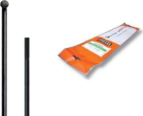 Fotoja e Set riparimi për rrotat e biçikletës CnSpoke MAC14, 72 fije rrote, 2.0 mm, 272 mm, të zeza