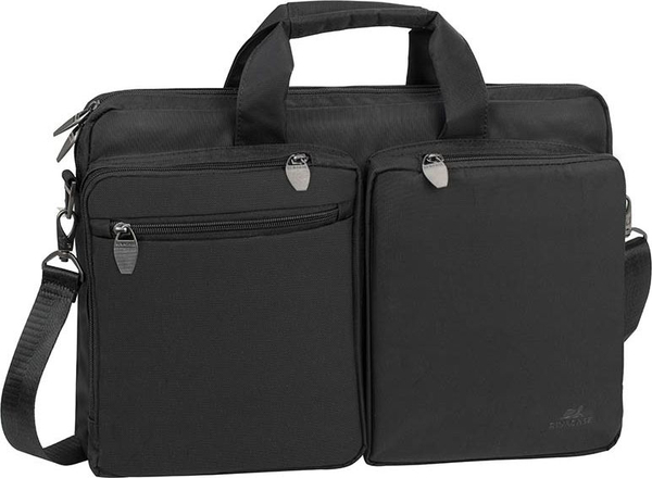 Fotoja e Çantë për laptopë RivaCase Tiergarten, 16" (8530), e zezë