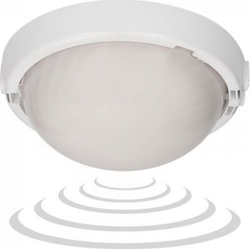 Fotoja e Ndriçues me sensor Orno MAT-TRIO, 75 W, i bardhë