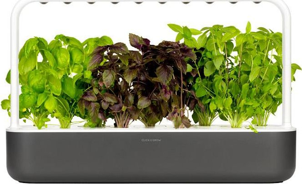 Fotoja e Vazo për rritje të bimëve Click & Grow, Smart Garden 9, e hirtë