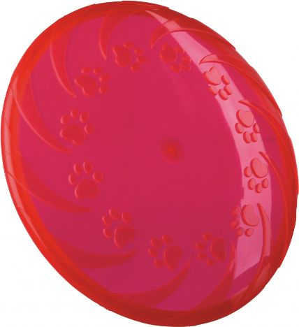 Fotoja e Lodër për qen disk Trixie TPR, 22cm, e kuqe