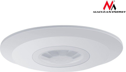 Fotoja e Sensor lëvizjeje (PIR) Maclean MCE85, 220–240 V AC, 360°, 6 m, IP20, i bardhë