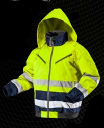 Fotoja e Xhaketë fosforeshente Neo Hi-Vis Insulated, M, e verdhë