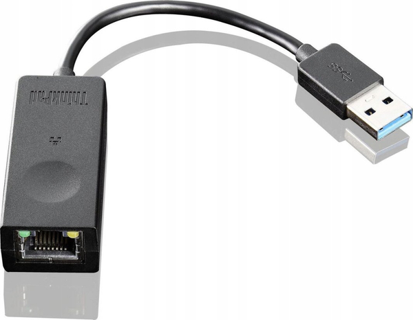 Fotoja e Përshtatës Lenovo USB 3.0 - Ethernet, i zi