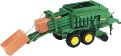 Fotoja e Lodër automjet Bruder John Deere Big Balepress, i gjelbër