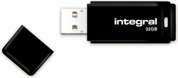 Fotoja e Pendrive Integral Black, 32 GB, USB 2.0, i zi