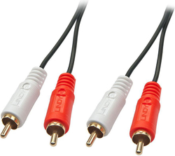 Fotoja e Kabllo Audio Lindy RCA 2x2, 1 m, e zezë