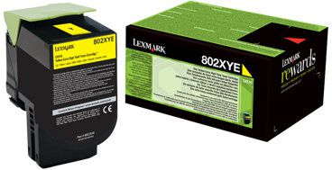 Fotoja e Toner Lexmark 80C2XYE, i verdhë (80C2XYE)