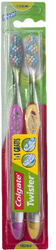 Fotoja e Furçë për dhëmbë Colgate DUO Twister Medium, 2 copë