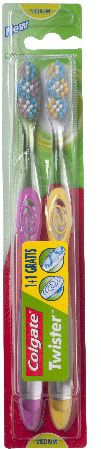 Fotoja e Furçë për dhëmbë Colgate DUO Twister Medium, 2 copë