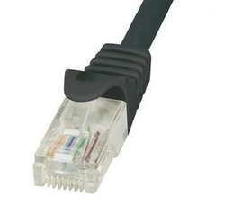 Fotoja e Kabllo LogiLink Patchcord CAT 6, U/UTP, 1.5m, e zezë