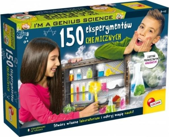 Fotoja e Lojë tavoline Lisciani Im A Genius Science Kit 150 Eksperimente Kimie