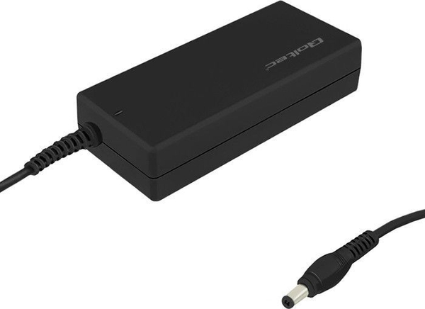 Fotoja e Karikues laptopi Qoltec, 84W, 2.1mm, 7A, 12V, i zi