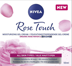 Fotoja e Krem hidratues për fytyrë Nivea Rose Touch, 50ml
