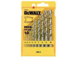 Fotoja e Set shpuese metali cilindrike HSS Dewalt, 1-10mm